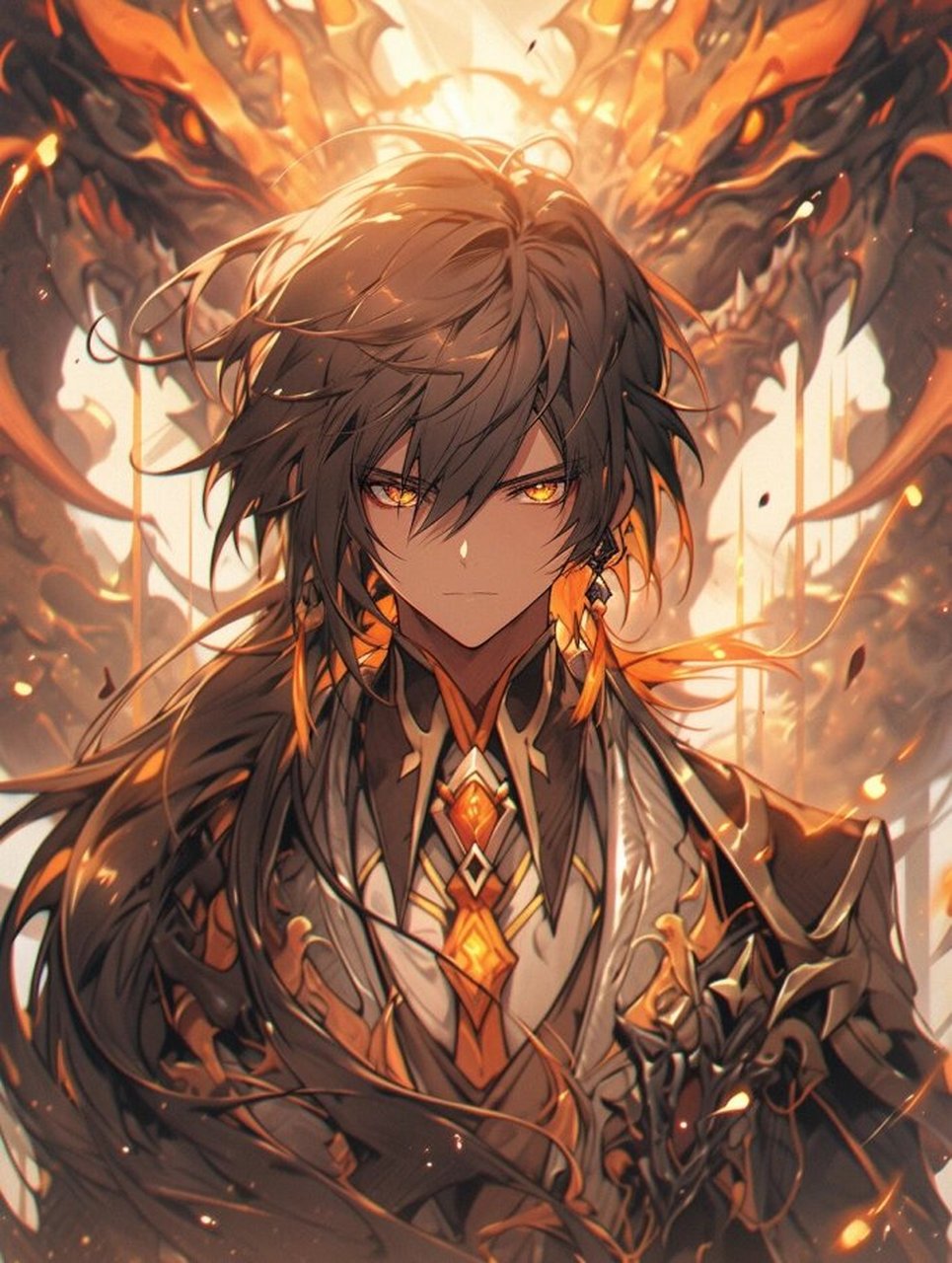 原神系列-璃月港港主钟离 本名来源于为所罗门七十二柱魔神第二十一柱