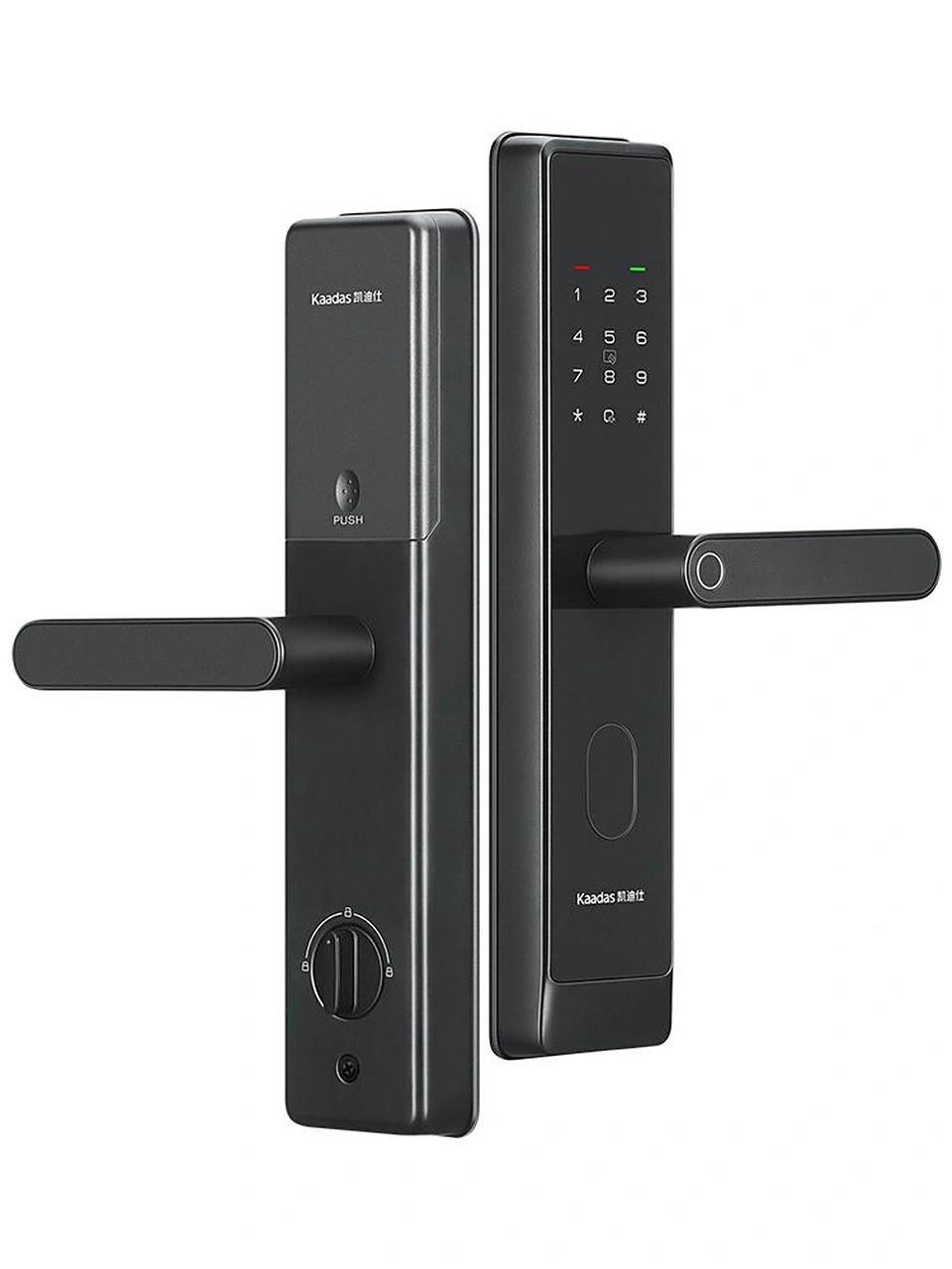 凯迪仕m3-w 指纹密码智能锁 团购活动开始75 虚位密码设计,安全加倍