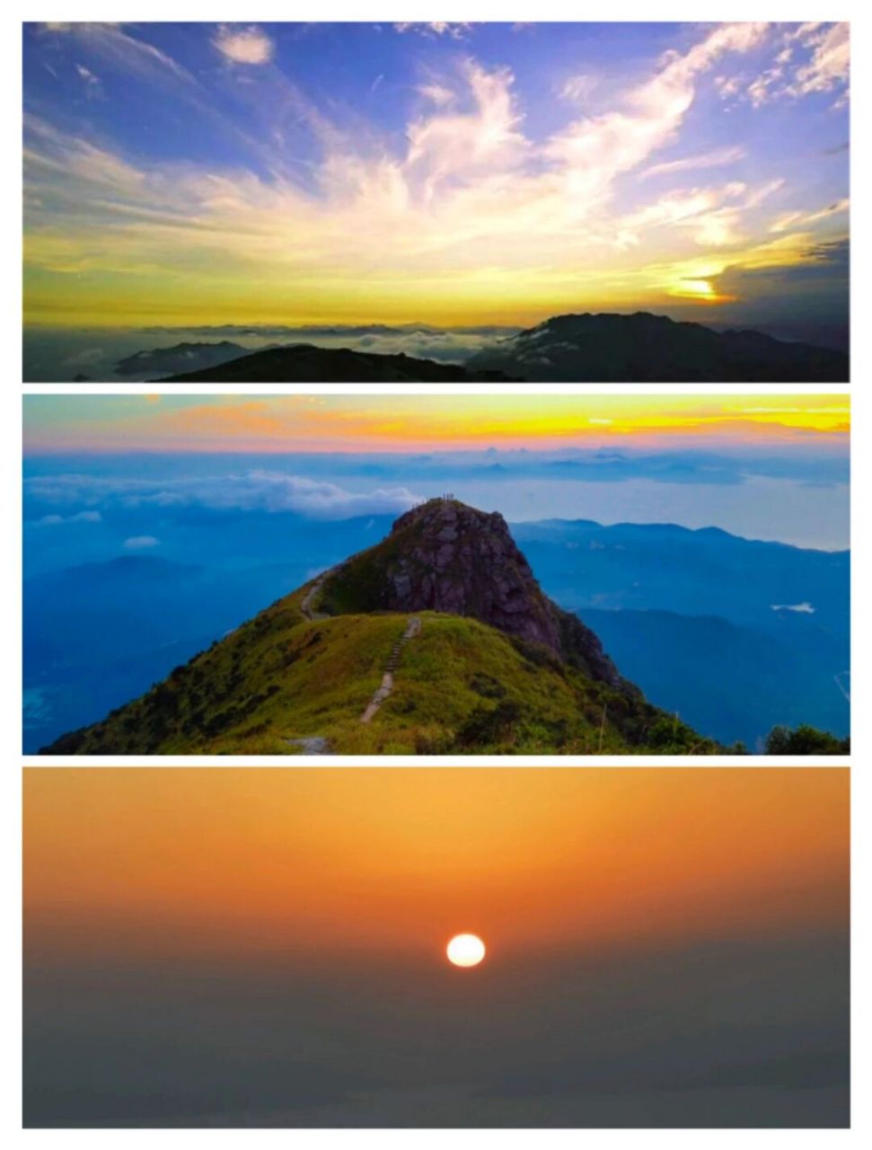 徒步深圳最美七娘山|深圳第二峰 七娘山位于大鹏半岛南岛,由七座山势