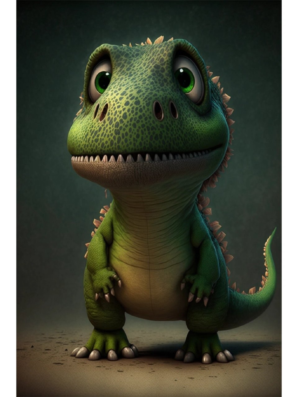 q版霸王龙 可爱的事物要分享给可爱的人或者是可以爱的人