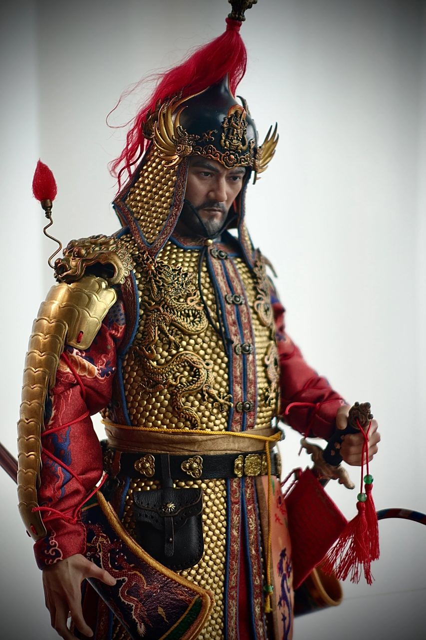 明代皇帝戎装 皇帝甲胄(明朝) 空灵阁 1/6 明神宗【盔甲版】(/ b金甲