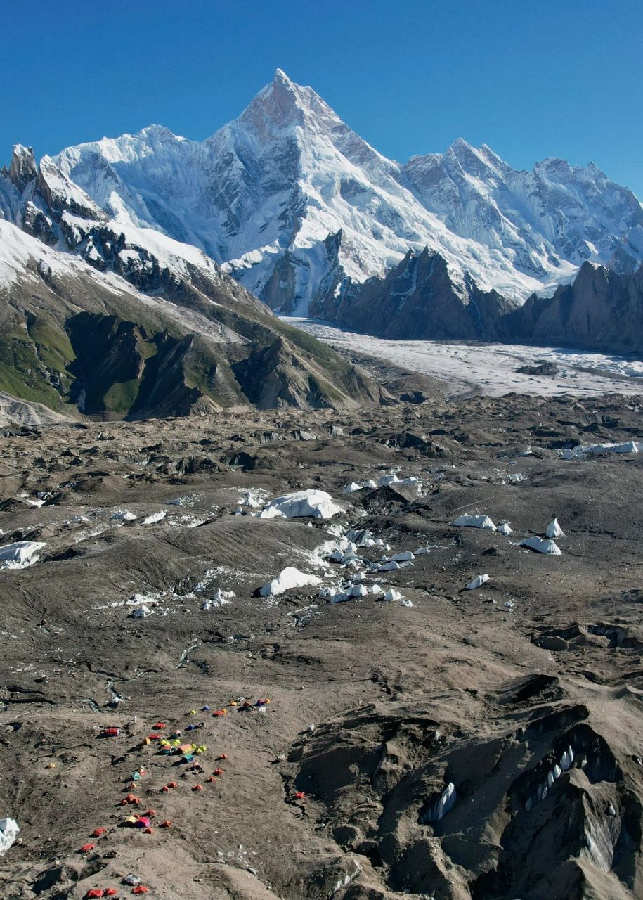 喀喇昆仑山脉主要山峰,你能认出几个? 气势恢宏的喀喇昆仑山脉,有着太