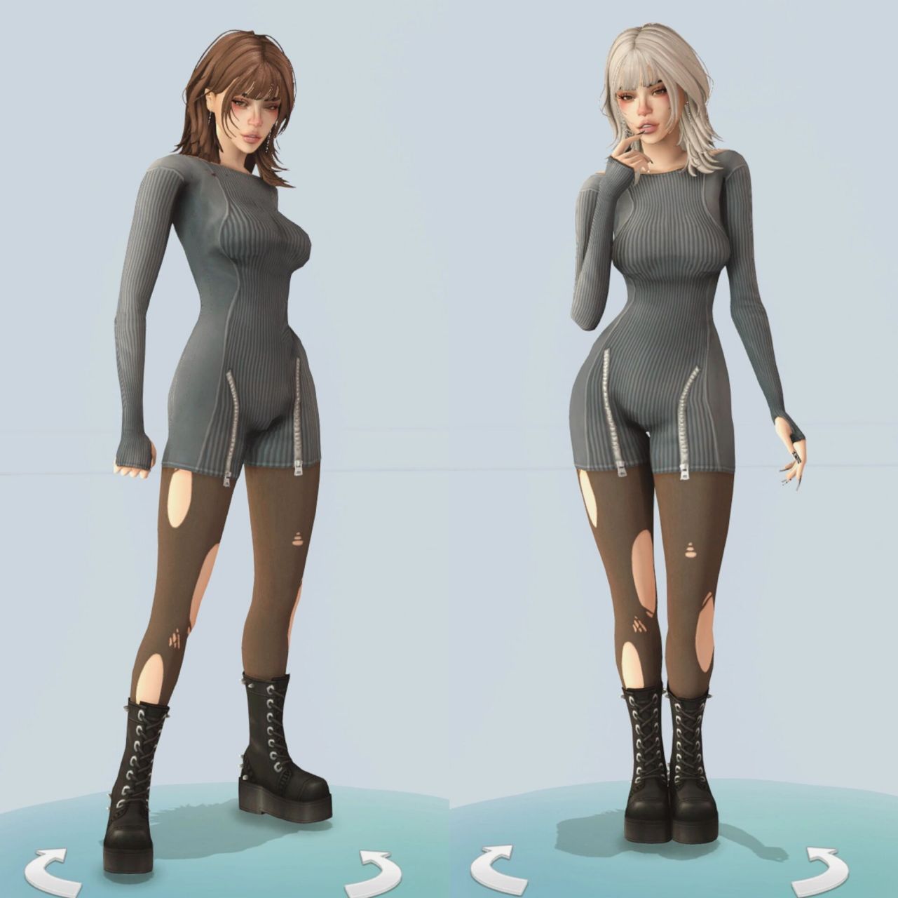 95一些人型电脑gee灵感 有一些难以抉择iykyk这个人物的灵感来自