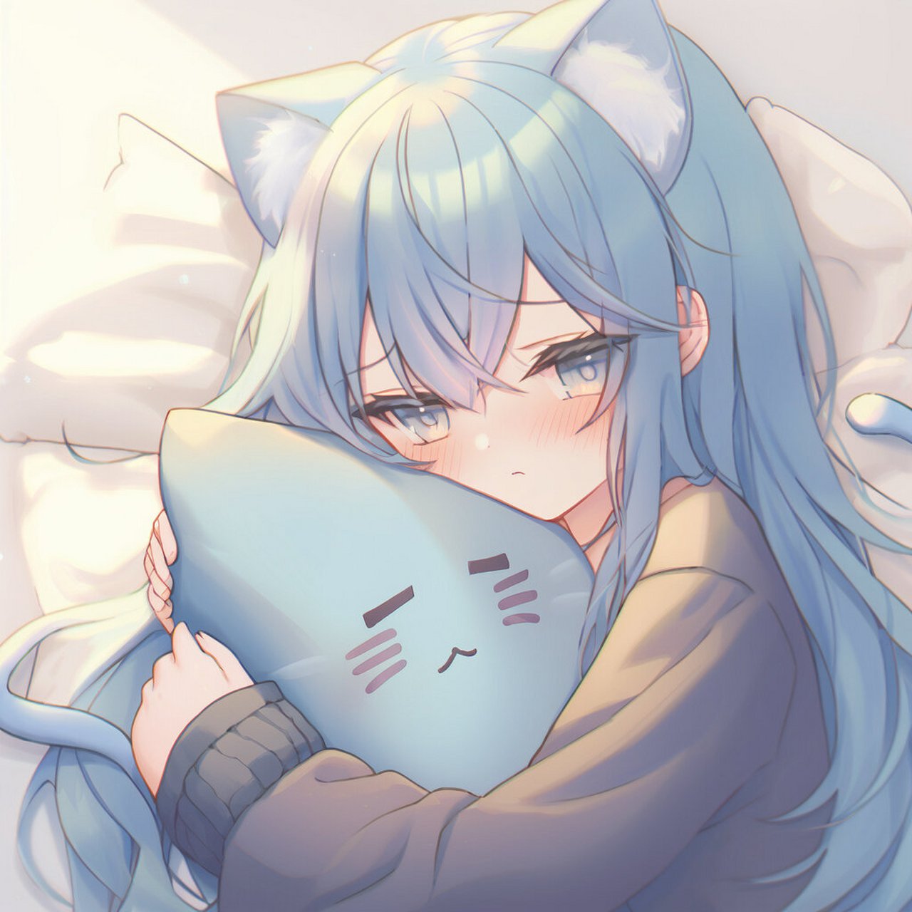 ai绘画|猫耳少女头像 #ai绘画# #二次元# #头像# #头像分享# #可爱