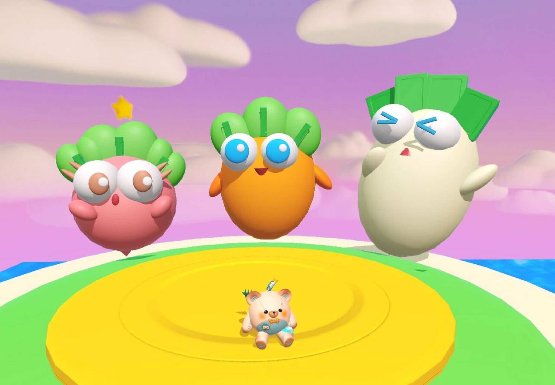 在蛋仔派对种萝卜09 地图名:《萝卜阿波》 起早贪黑的施工蛋终于