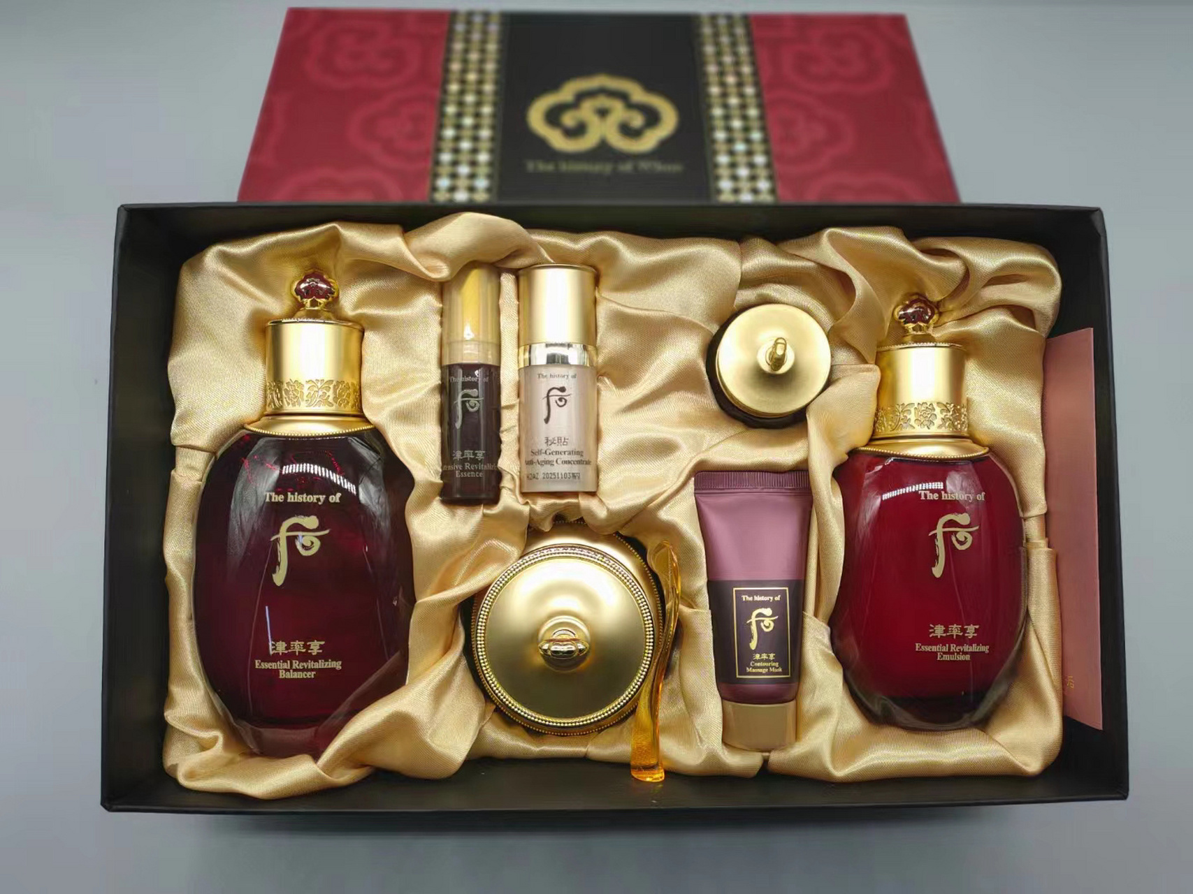 后津率享红华凝香系列礼盒7件套价格880 一共324ml,上海发货