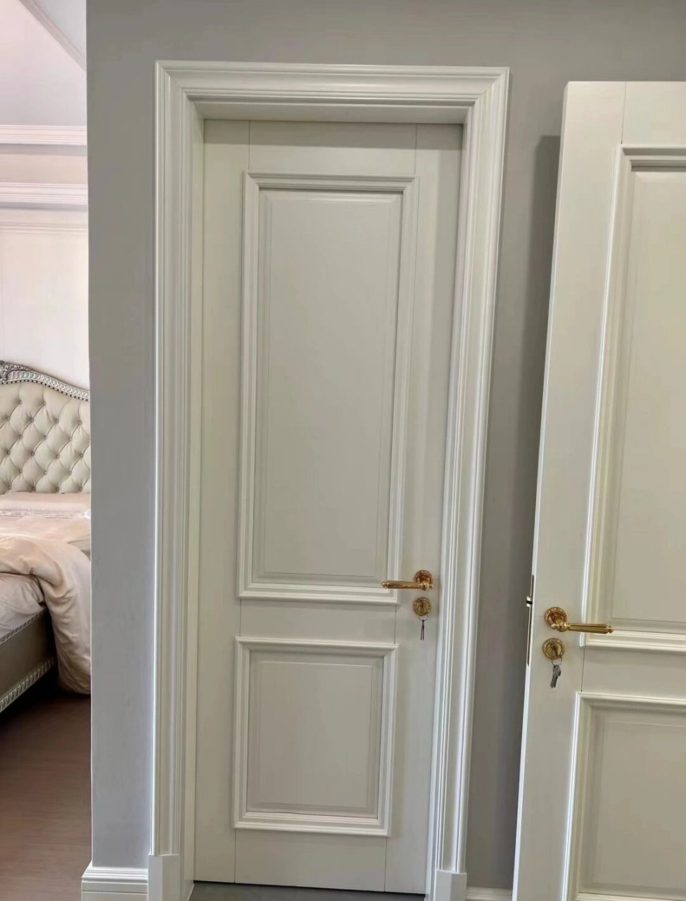 双羽木门法式奶油风全屋定制 暖呼呼的法式奶油风可还喜欢?