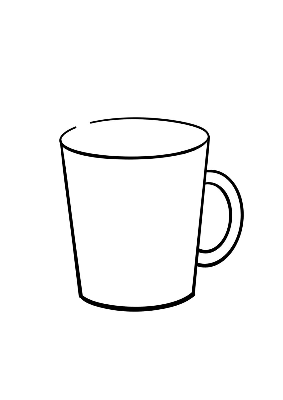 简笔画教程分享 牙刷杯和牙刷