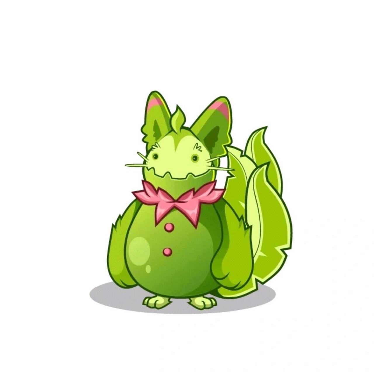 帅气的猫猫 洛克王国三主宠(草系) 喵喵进化史: 喵喵→喵呜→魔力猫