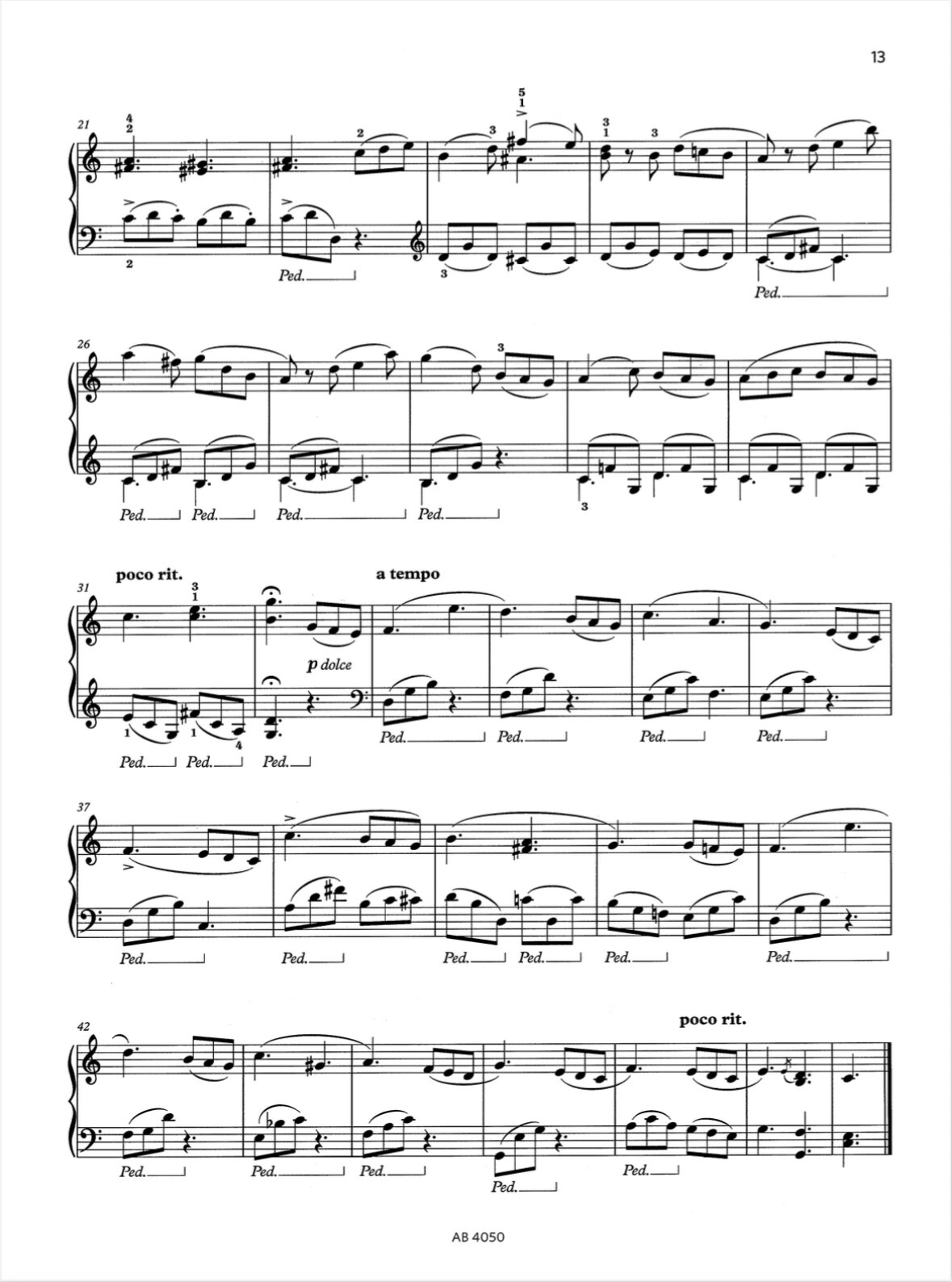 【钢琴谱】idylle b2 牧歌