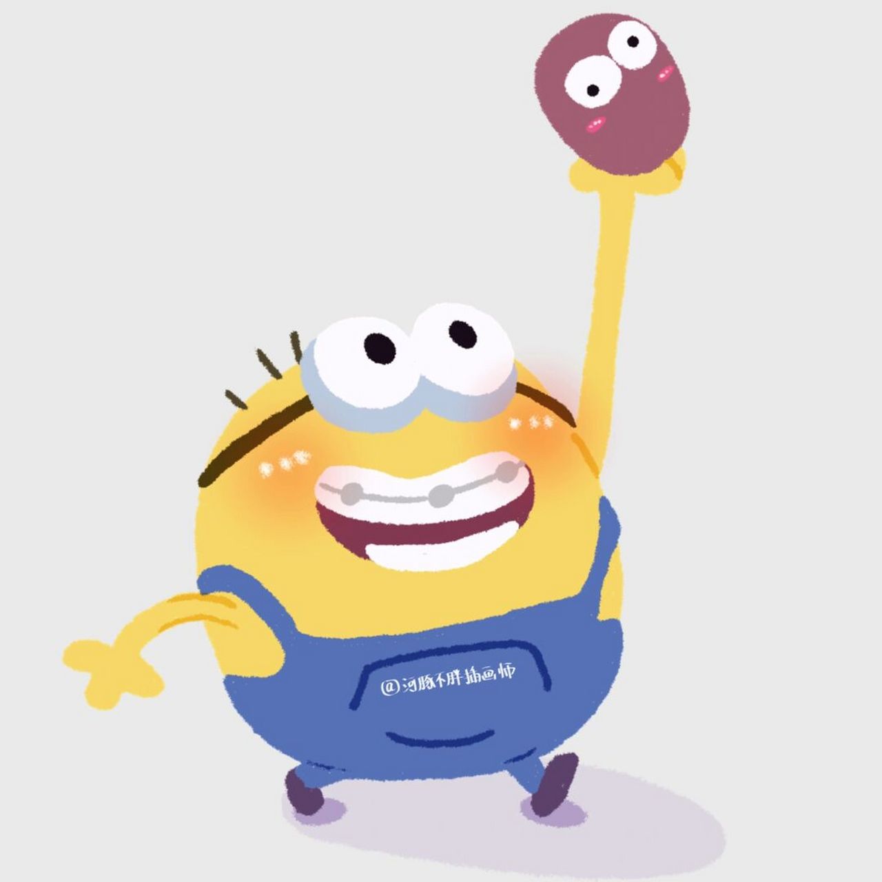 小黄人bob/otto可爱头像 又凑够9张了,可以发一波bob/otto的头像了本