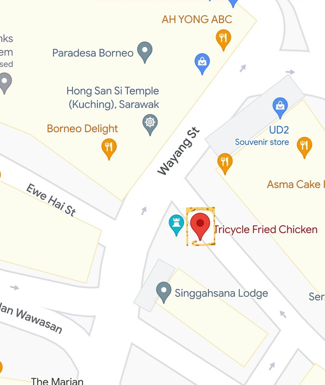 古晋篇:早餐吃炸鸡9595 如果你有机会到古晋走走   不妨来试试这