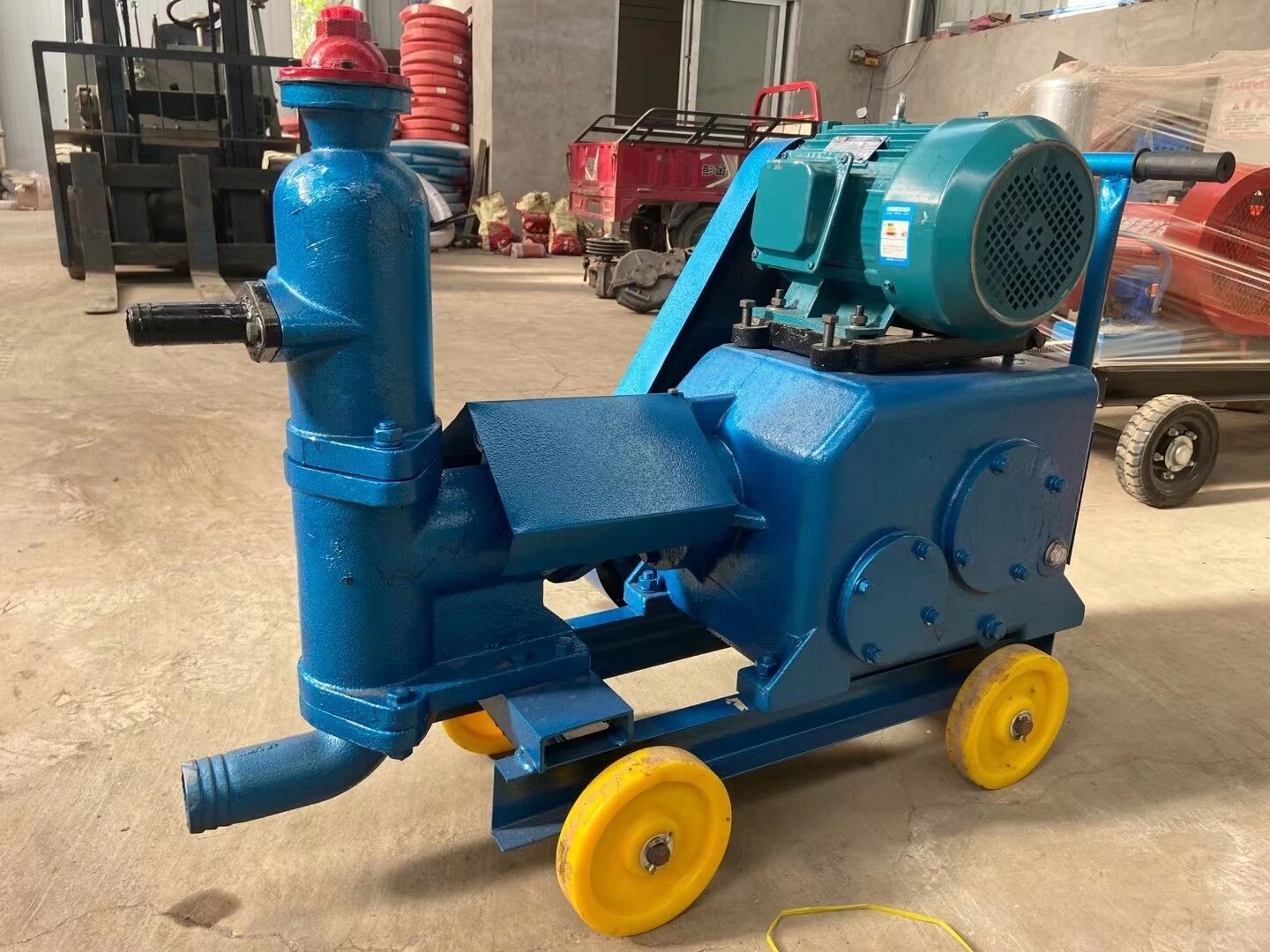 水泥注浆机单缸活塞泵双缸压浆泵双液灌浆机