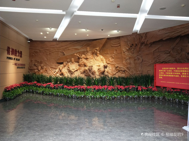 参观西宁市中国工农红军西路军纪念馆