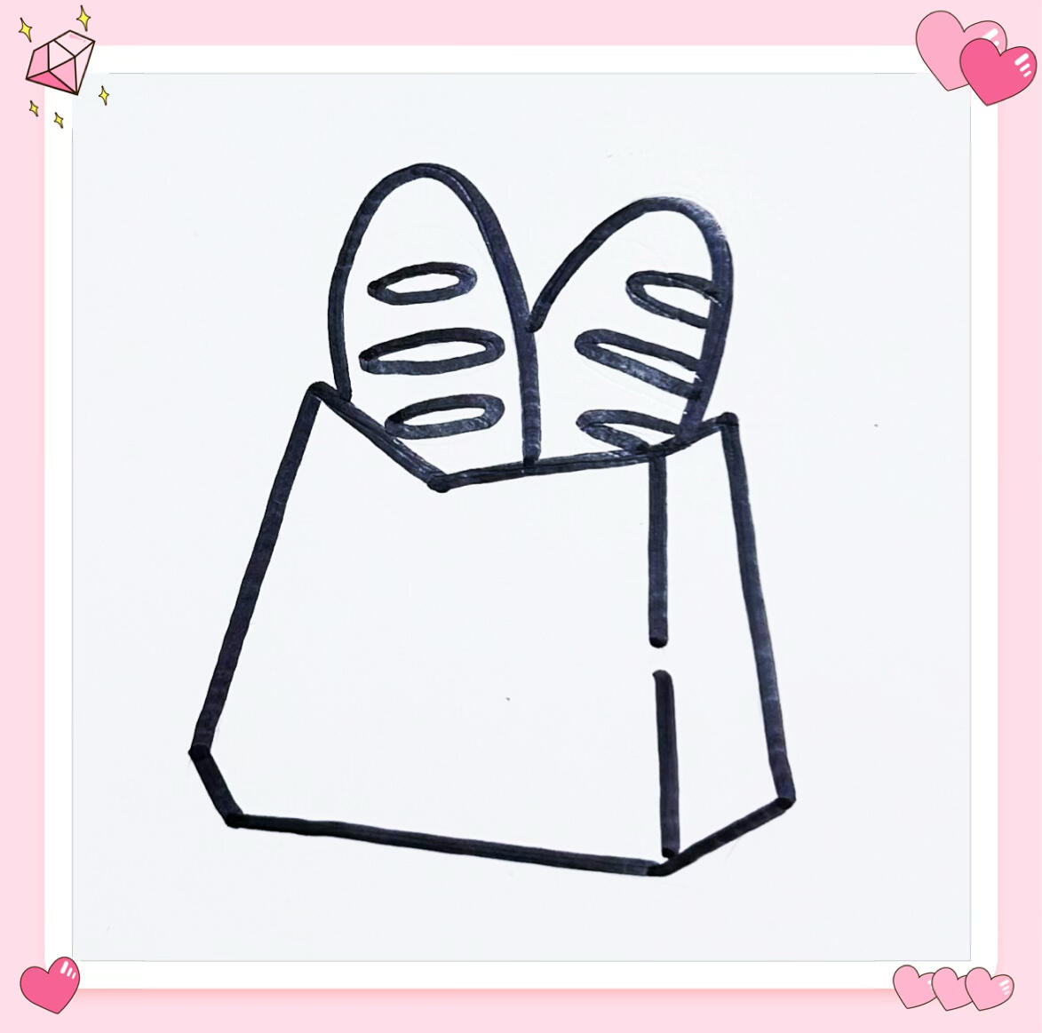 面包92超简单画法!99三步搞定019969♂15