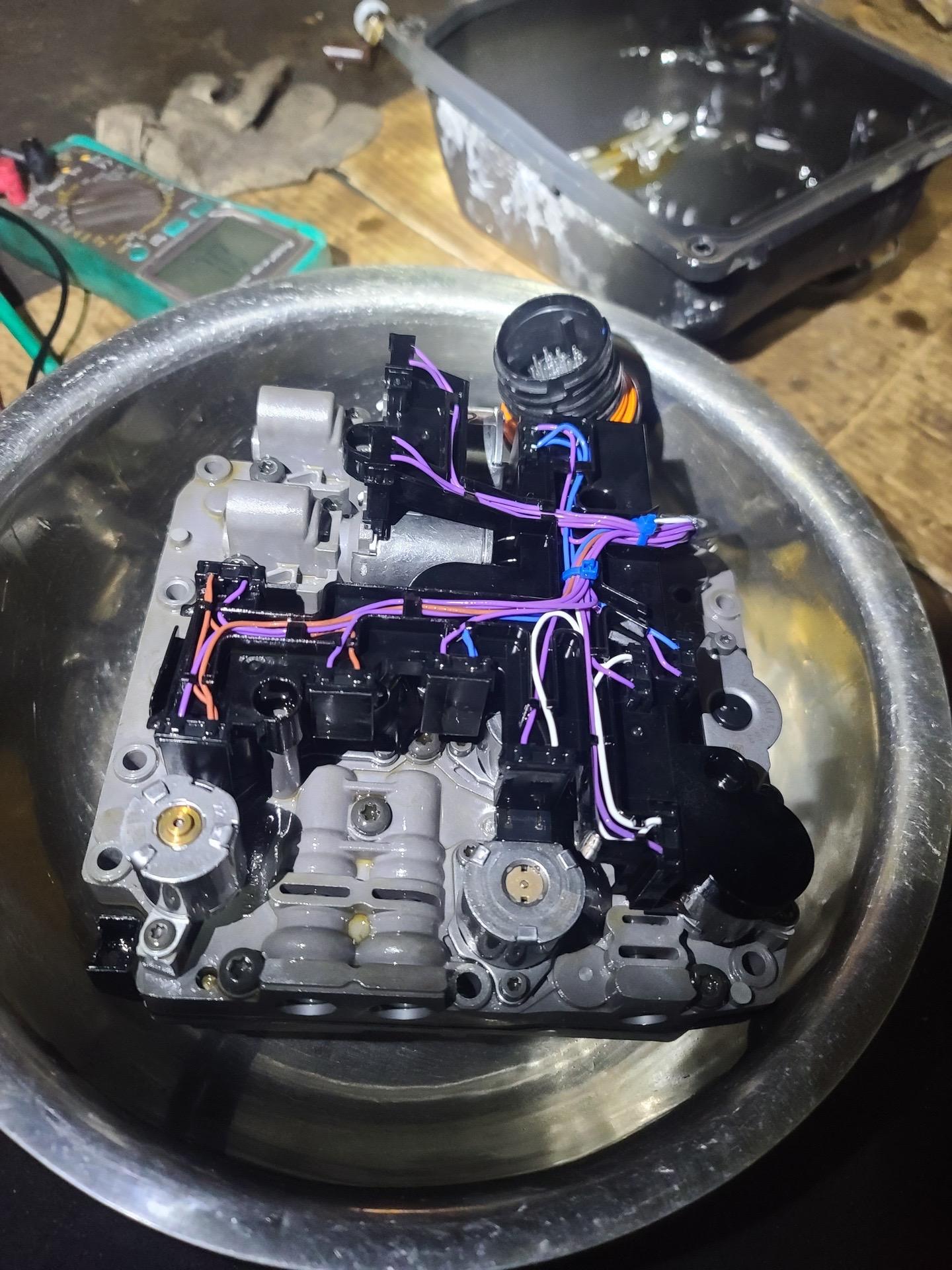 23000公里byd宋 7速变速箱无倒1357档 拆解维修阀体完美收工