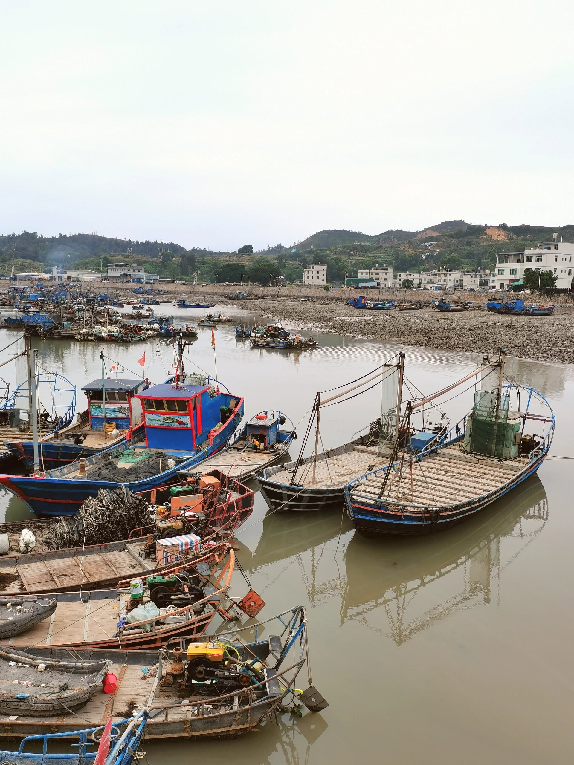 福建宁德霞浦下浒渔港落日余晖