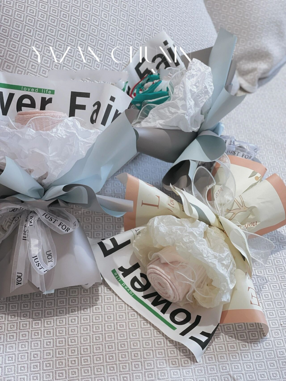 教师节礼物 | 大毛巾花束    毛巾花束 有花的仪式感 有毛巾的实用