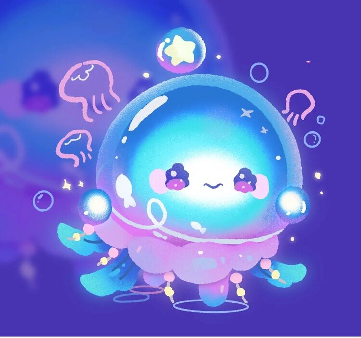 水母莱莱头像959378  チーズ 蛋仔派对水母莱莱头像9378