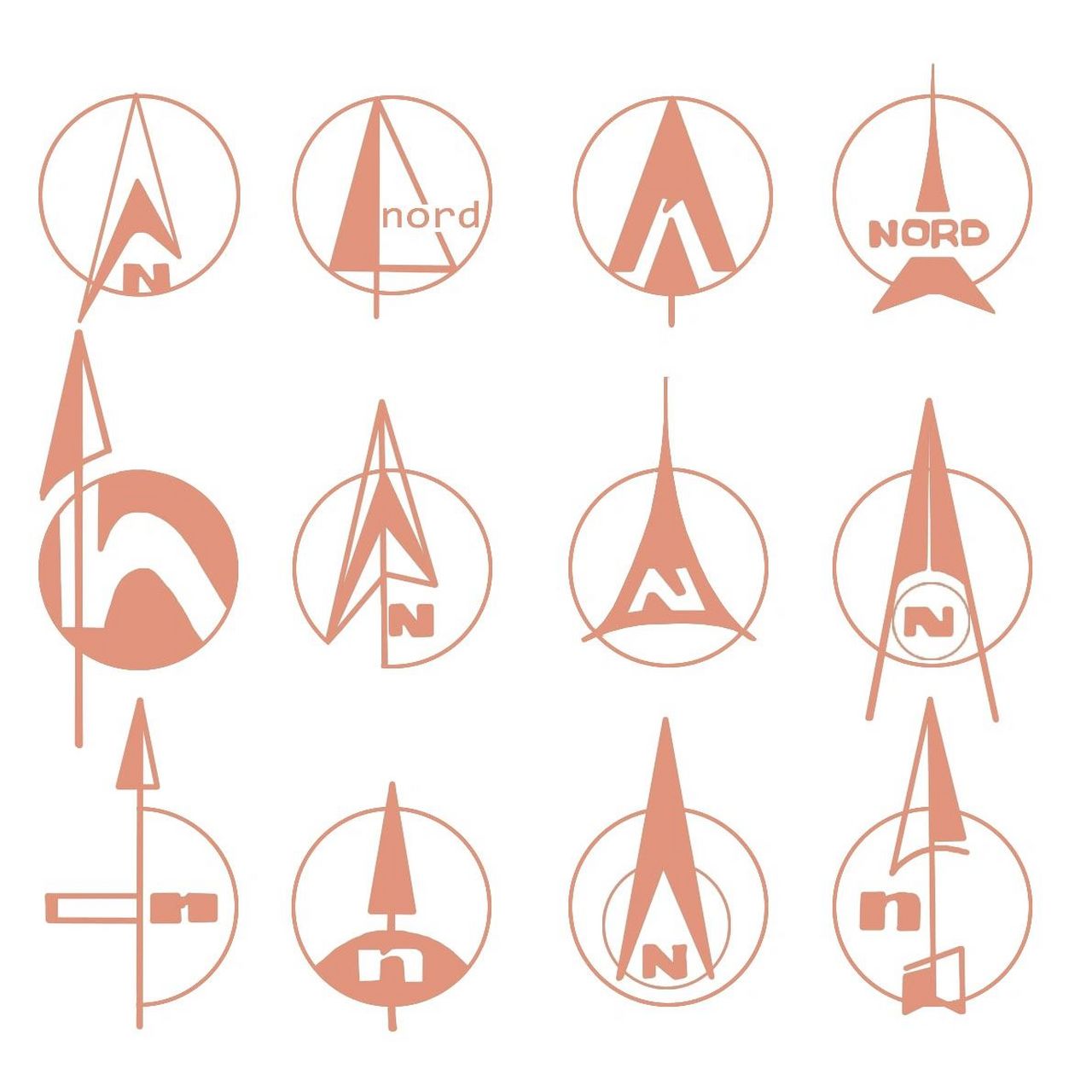 素材分享丨平面图指北针 快来免费领取平面图指北针图标!