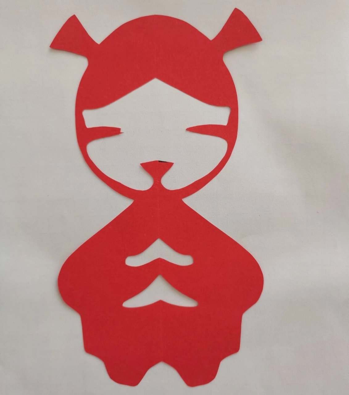 剪纸——中国娃 中国娃(剪纸)