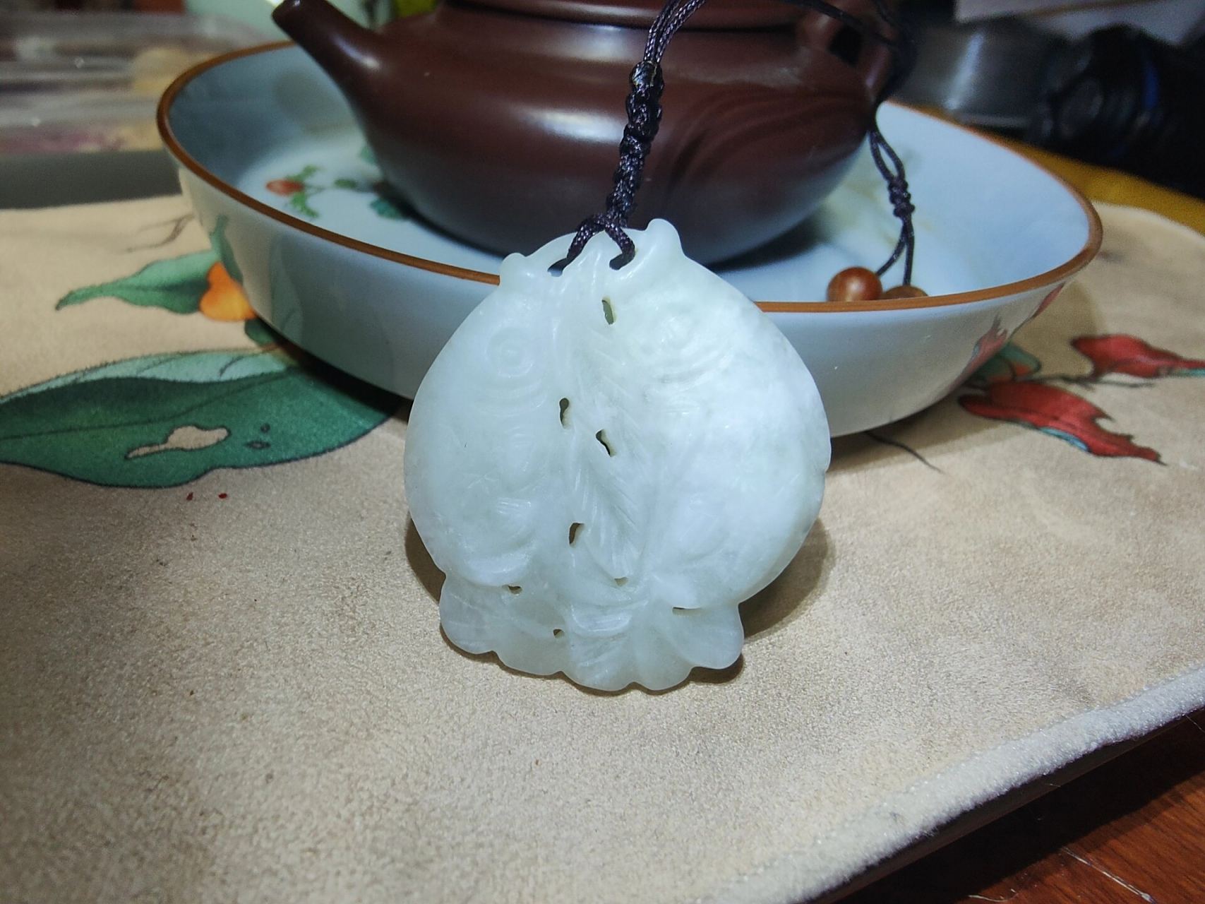 民国双鱼玉佩 #古玉老玉# #双鱼玉佩# #古玩收藏# #古玩