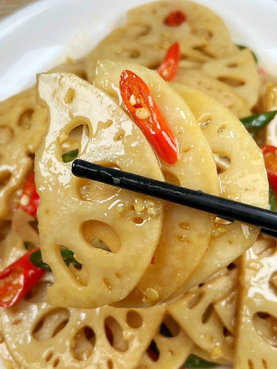 小炒藕片 酸辣脆脆 来尝尝呗