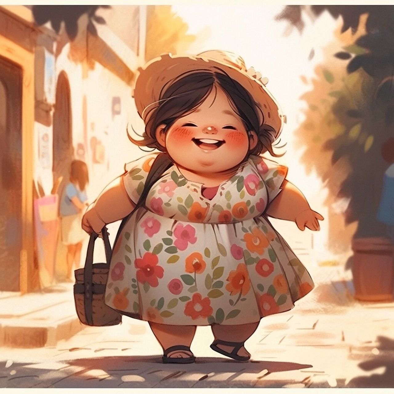 98 胖妞头像 | 温暖可爱 她们的笑容温暖如阳光,魅力满满.