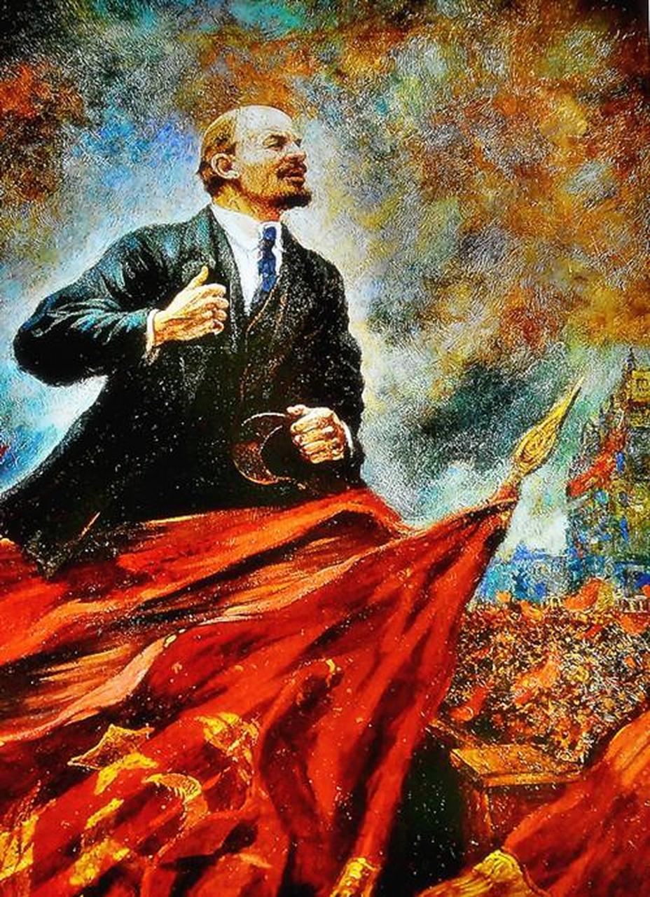 "共产主义伟大导师列宁"——1924年1月21日,伟大的无产阶级革命家列宁