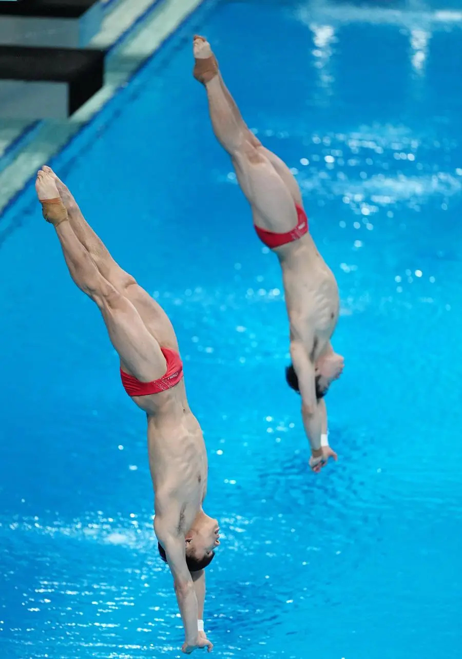 奥运会# 巴黎奥运跳水赛场,中国"梦之队"再添辉煌!