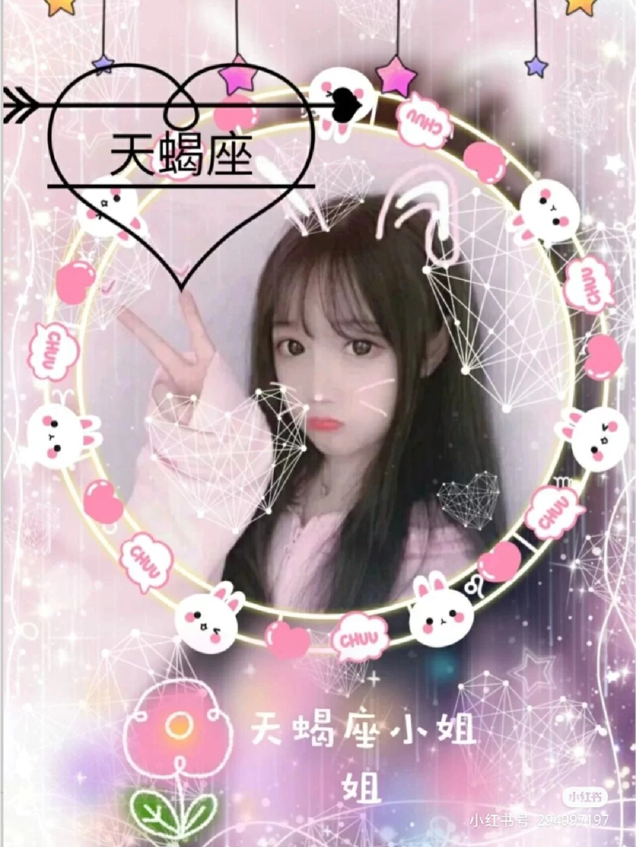十二星座真人头像