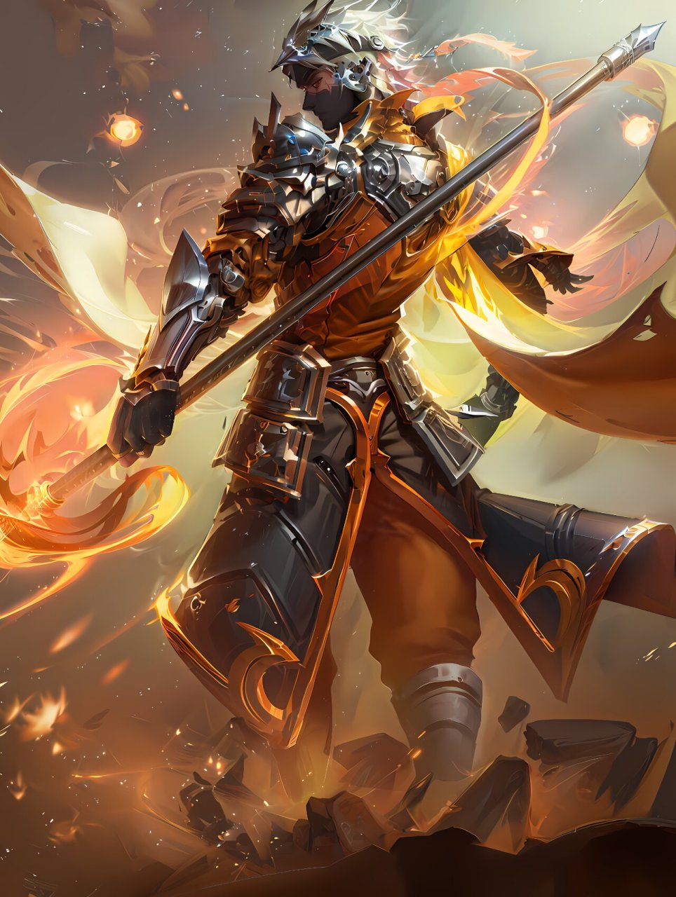 赵云-忍 炎影 王者荣耀 机甲版