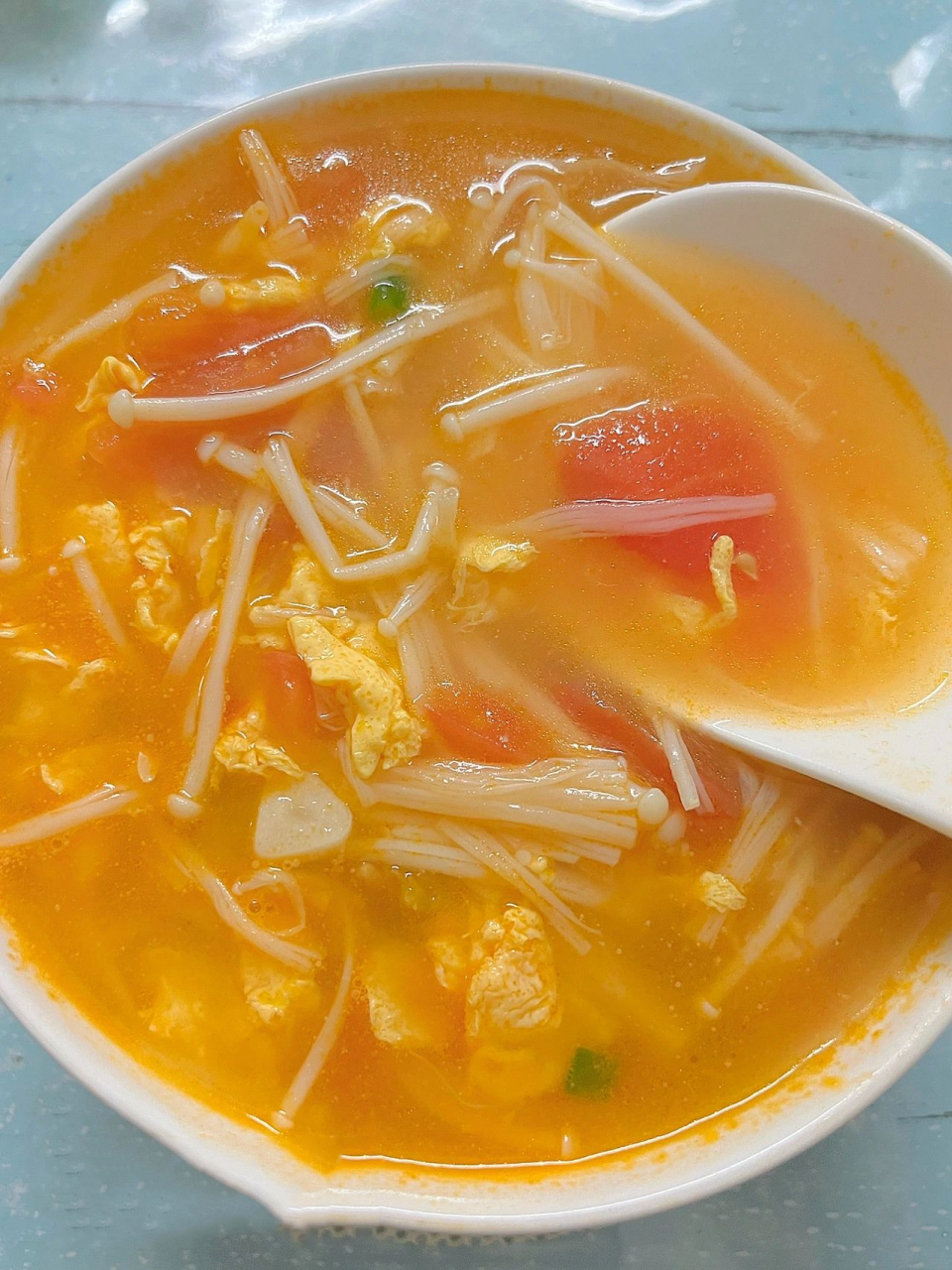 夏日必喝7815金针菇蛋花汤7515美味又减脂17 不知道吃什么