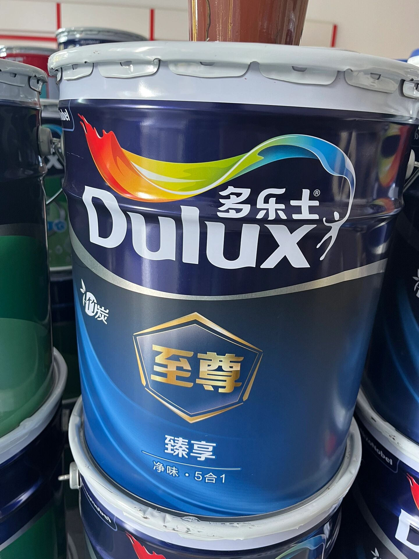 多乐士至尊享竹炭净味5合1墙面漆