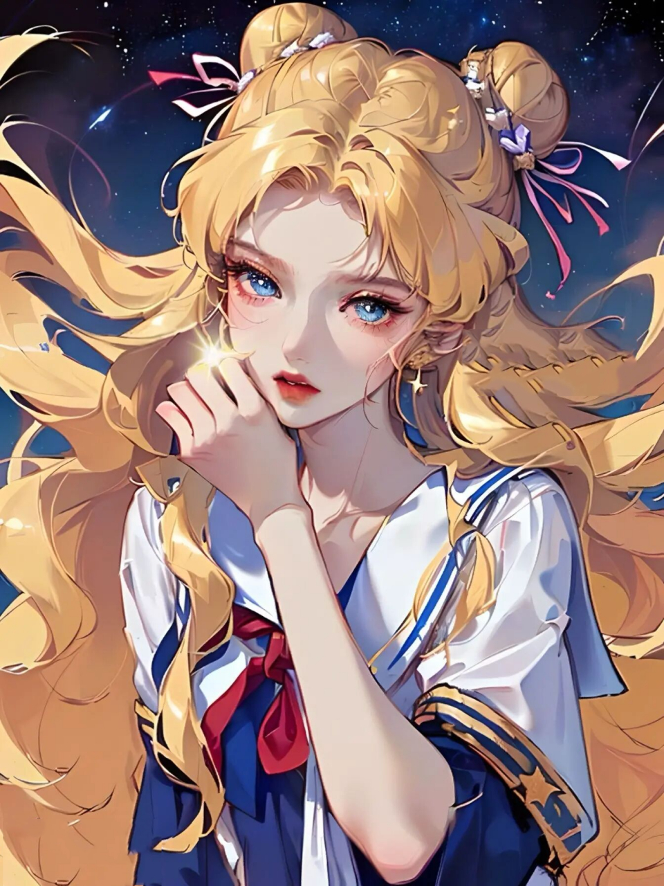 月 | 美少女战士 | 壁纸 水兵月是我童年心中的第一女神,你呢? 喜欢的