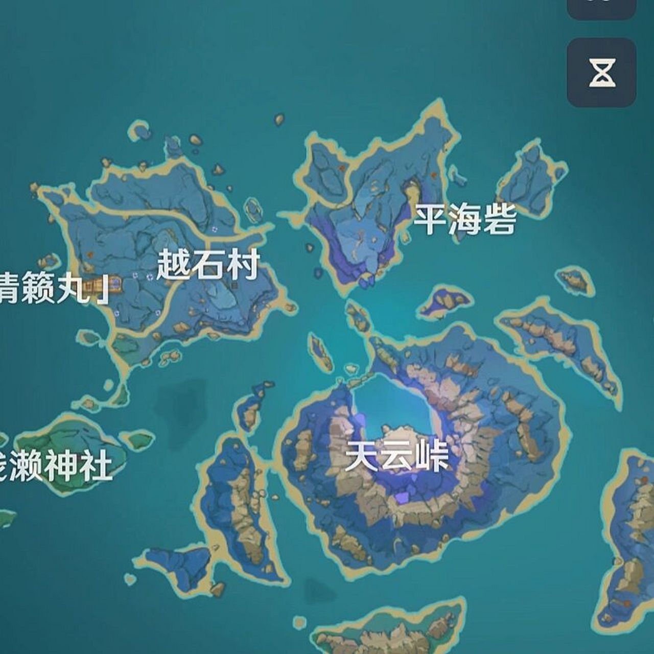 原神阴间地图图片