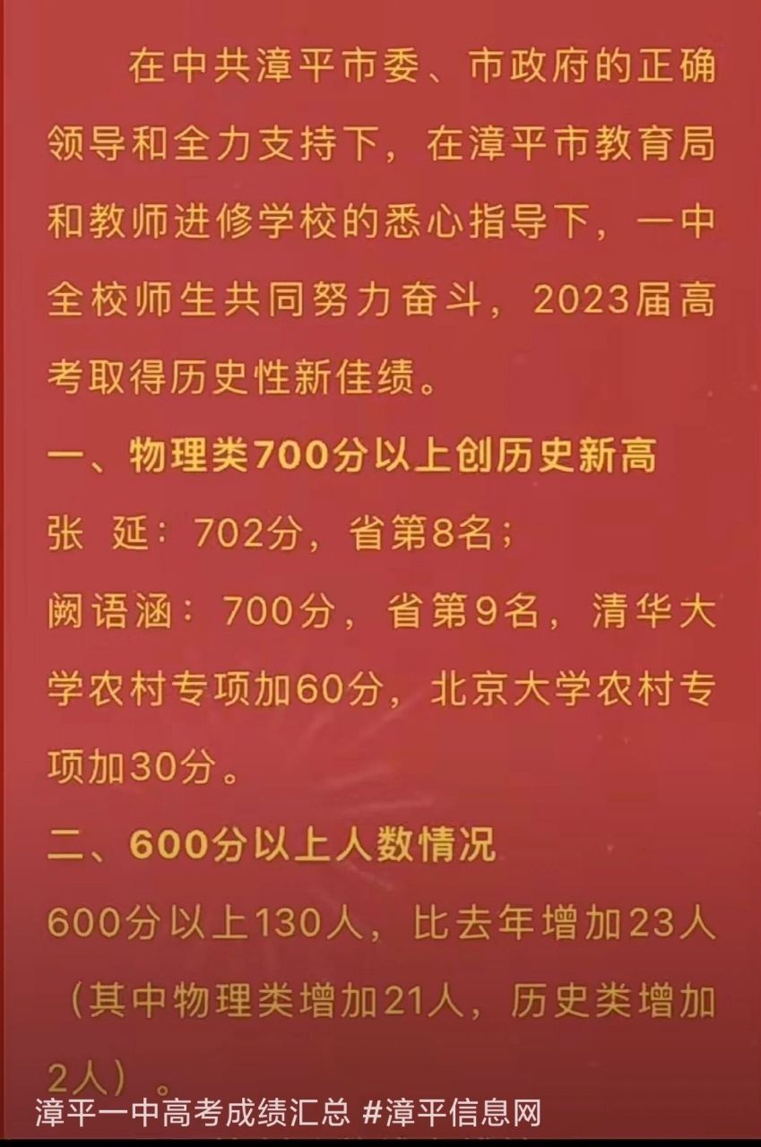 龙岩地区清华北大录取情况 大龙岩地区录取清华北大情况,长汀一中5人
