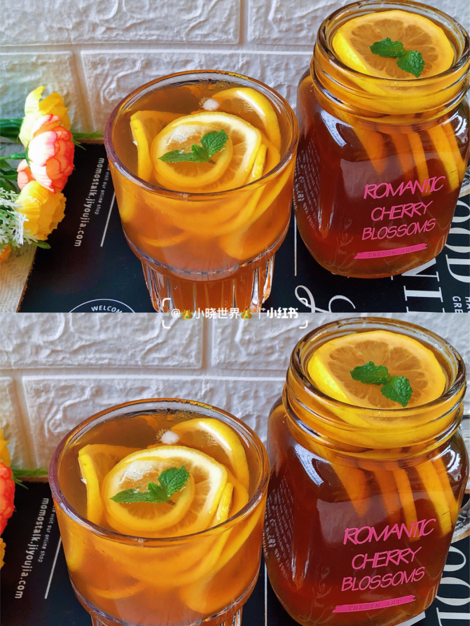 一分钟自制解暑必备柠檬冰红茶&红茶老冰棍 98夏天续命必备的柠檬冰