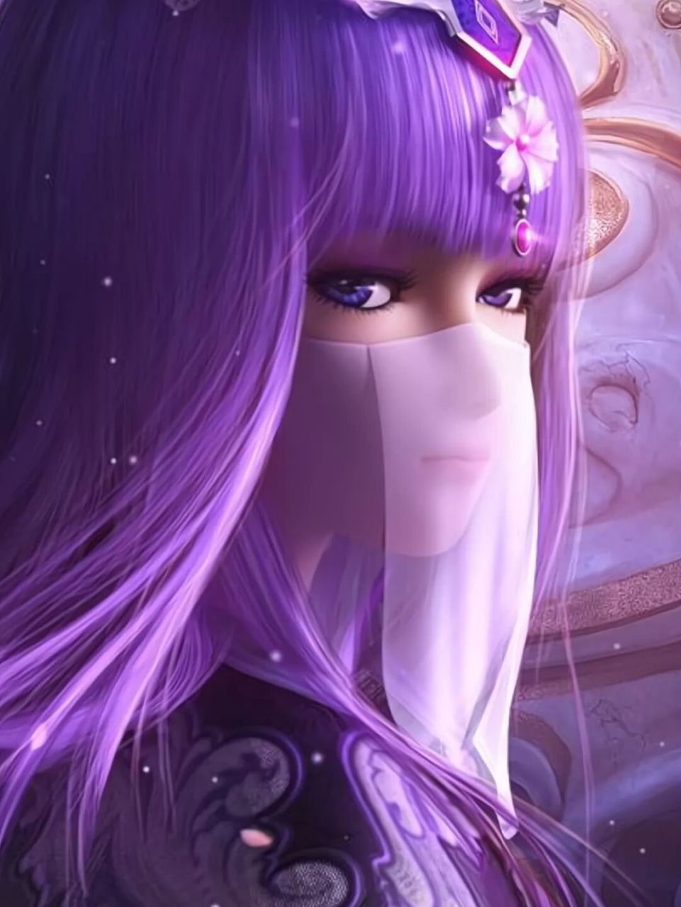 神秘少女少司命高清壁纸 一个从不说话的神秘少女 她的神秘和美丽 让