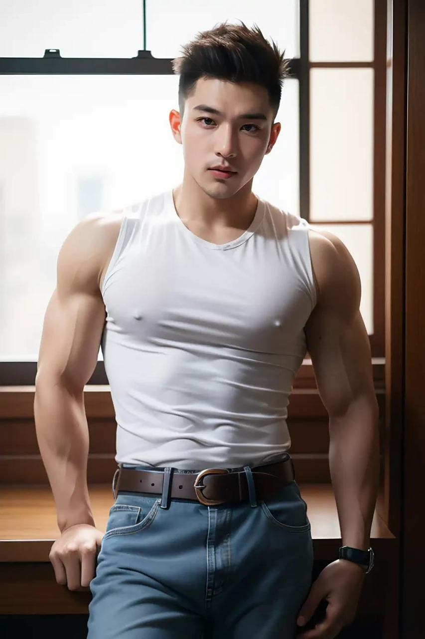 健身帅哥大赏 男模健身日常 男人健美欣赏 阳刚肌男 健身房里的帅哥