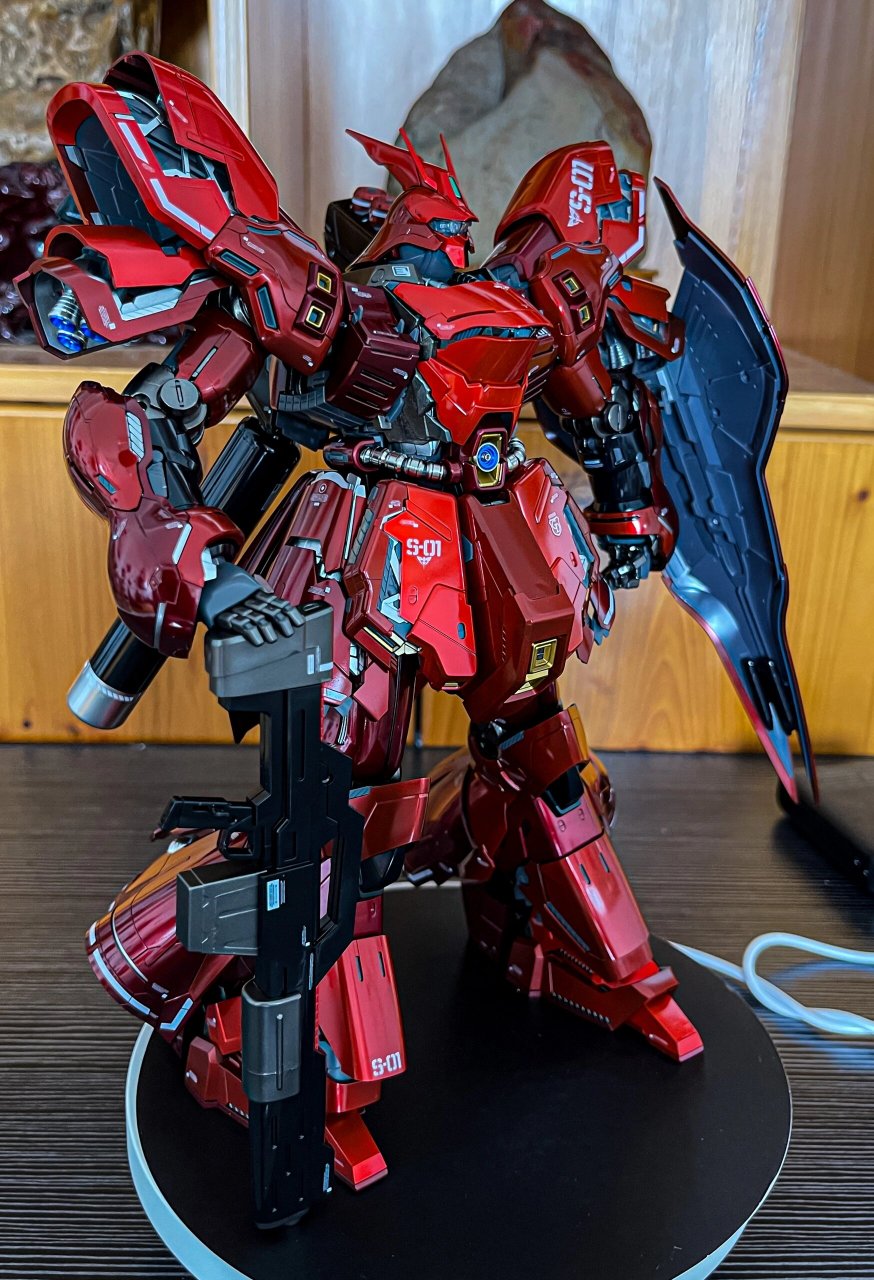 mg卡沙 伪电镀喷涂成品展示 万代 mg沙扎比 mg卡沙 伪电镀喷涂 沙扎比