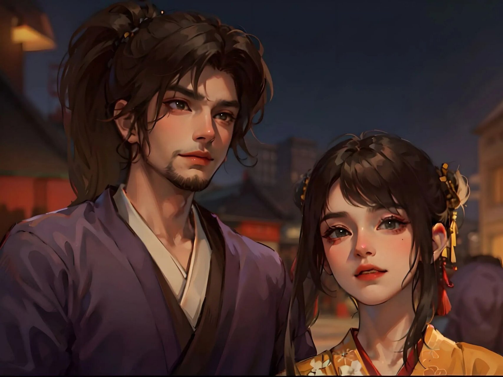 『情侣头像』宫本武藏&阿通94 "宫本武藏,天下无双!