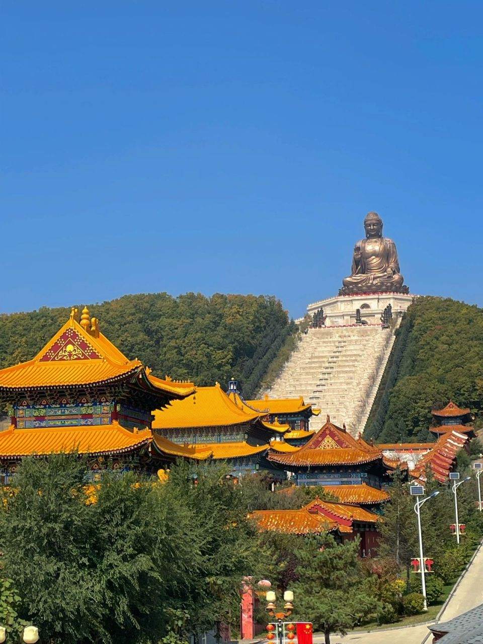 敦化|六鼎山金鼎大佛 秋天的六鼎山真的很美 心灵被净化的一天 99