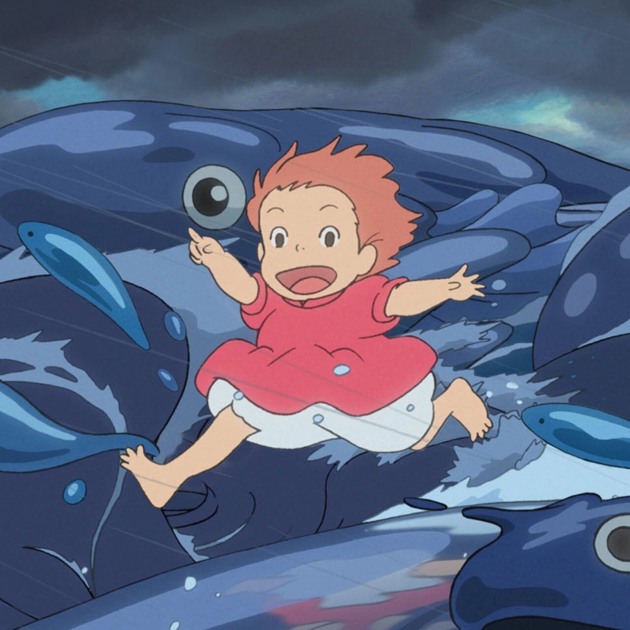 动画头像(悬岸上的金鱼姬——波妞)