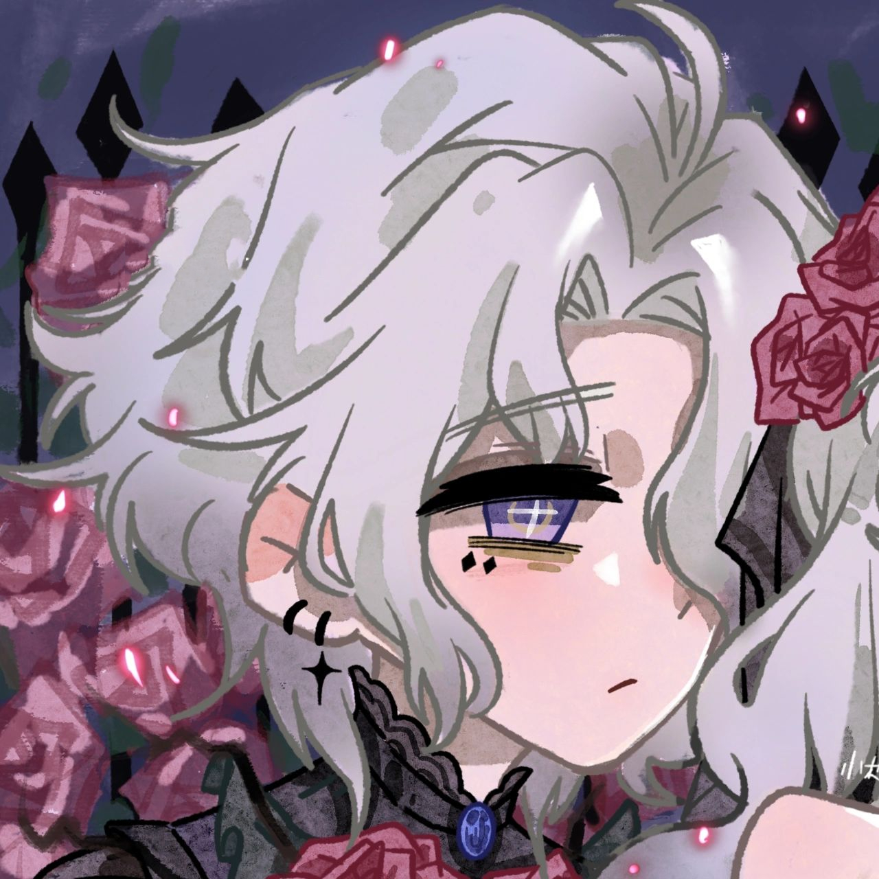 第五 心患情头 "长夜星辰"