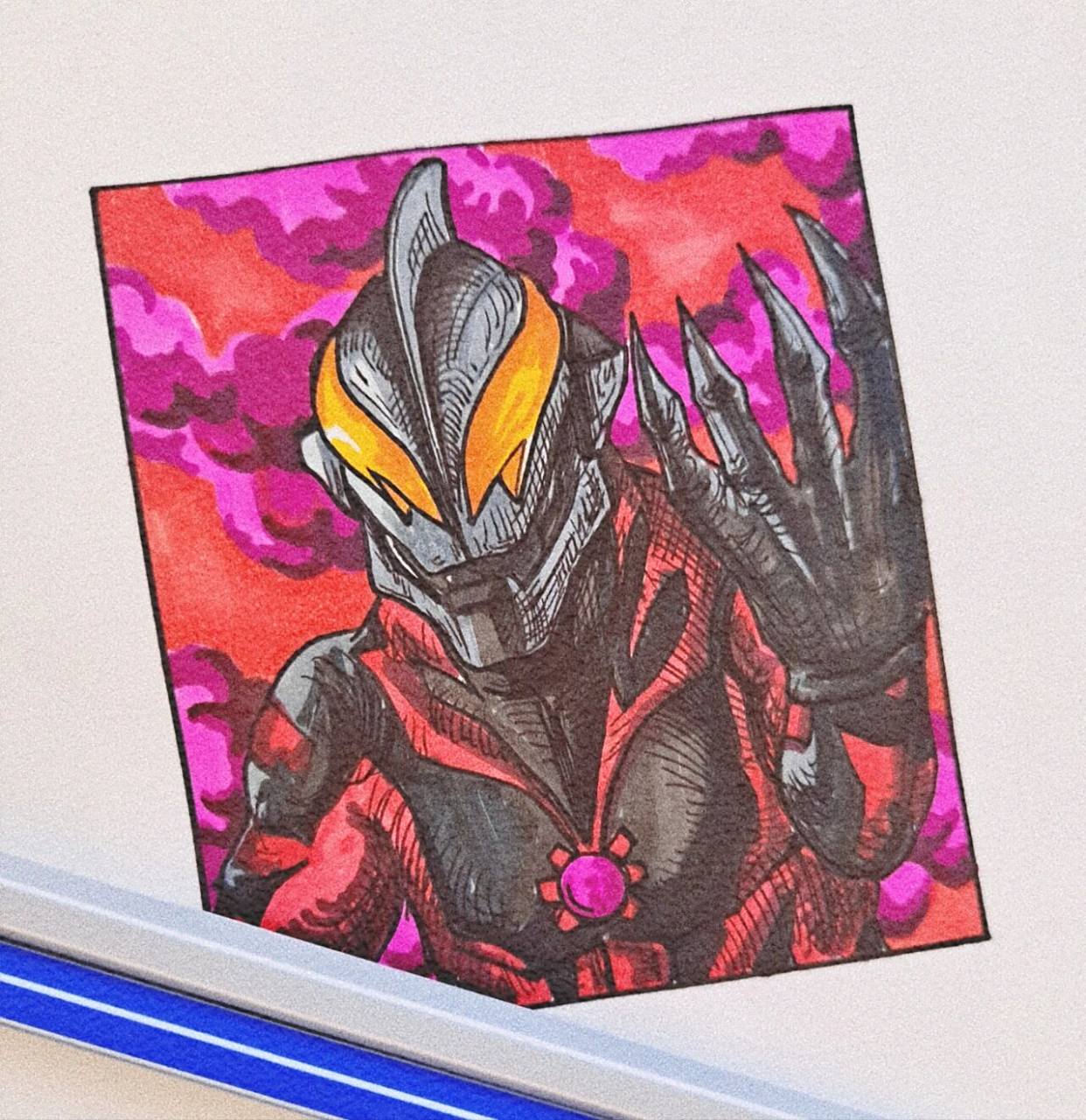 随手画贝利亚~真是邪恶又迷人的反派 贝利亚绝对是近些年创作出的个性