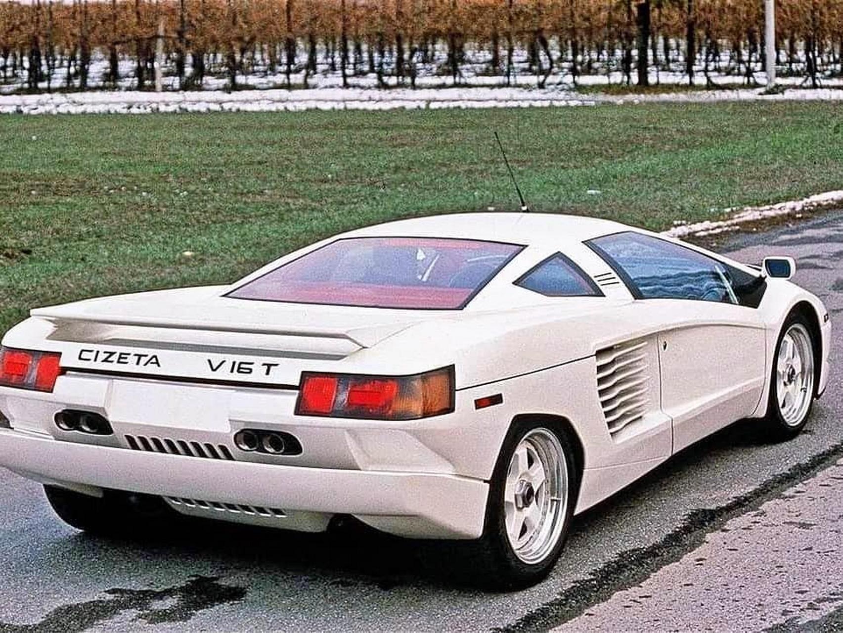 世界上唯一一款使用v16发动机的超级跑车——1991 cizeta-moroder