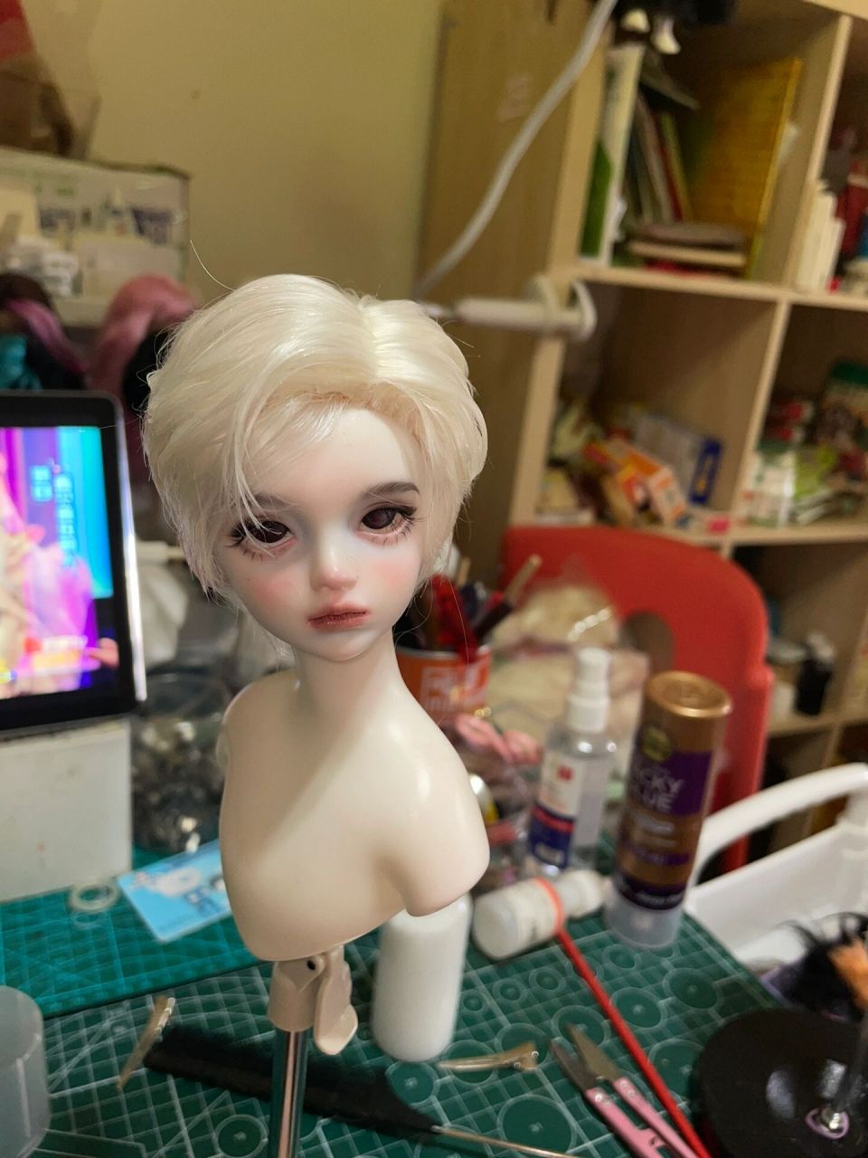 四分马海毛小王子发型