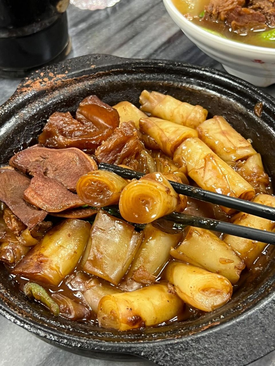 牛腩啫啫珍珠粉! 好爱好爱! #广州