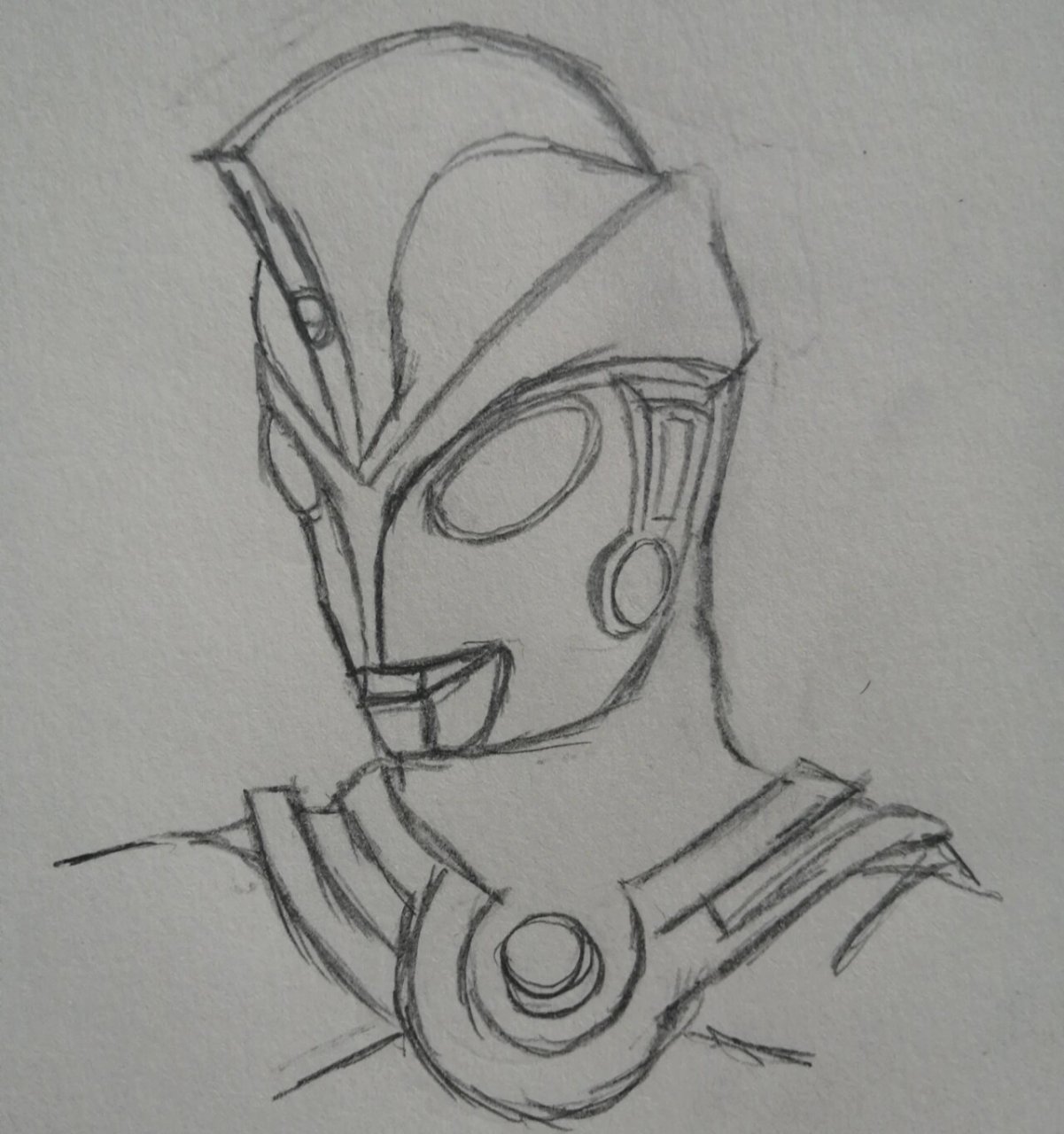 手绘艾斯奥特曼 热忱之心不可泯灭!